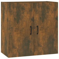 vidaXL Wandschrank Räuchereiche 60x31x60 cm Holzwerkstoff