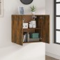 vidaXL Wandschrank Räuchereiche 60x31x60 cm Holzwerkstoff vidaXL Wandschrank Räuchereiche 60x31x60 cm Holzwerkstoff