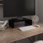 vidaXL TV-Tisch/Bildschirmerhöhung Glas Schwarz 40x25x11 cm vidaXL TV-Tisch/Bildschirmerhöhung Glas Schwarz 40x25x11 cm