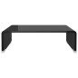 vidaXL TV-Tisch/Bildschirmerhöhung Glas Schwarz 40x25x11 cm vidaXL TV-Tisch/Bildschirmerhöhung Glas Schwarz 40x25x11 cm