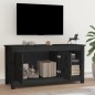 vidaXL TV-Schrank Schwarz 103x36,5x52 cm Massivholz Kiefer vidaXL TV-Schrank Schwarz 103x36,5x52 cm Massivholz Kiefer