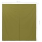 vidaXL Outdoor-Tarp 3x2,85 m Grün vidaXL Outdoor-Tarp 3x2,85 m Grün