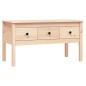 vidaXL Couchtisch 102x49x55 cm Massivholz Kiefer vidaXL Couchtisch 102x49x55 cm Massivholz Kiefer