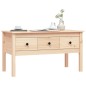 vidaXL Couchtisch 102x49x55 cm Massivholz Kiefer vidaXL Couchtisch 102x49x55 cm Massivholz Kiefer