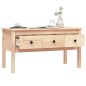 vidaXL Couchtisch 102x49x55 cm Massivholz Kiefer vidaXL Couchtisch 102x49x55 cm Massivholz Kiefer