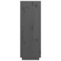 vidaXL Highboard Grau 89x40x116,5 cm Massivholz Kiefer vidaXL Highboard Grau 89x40x116,5 cm Massivholz Kiefer