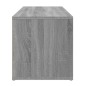 vidaXL TV-Schrank Grau Sonoma 80x34x36 cm Holzwerkstoff vidaXL TV-Schrank Grau Sonoma 80x34x36 cm Holzwerkstoff