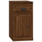 vidaXL Beistellschrank mit Schublade Braun Eichen-Optik 40x50x75 cm vidaXL Beistellschrank mit Schublade Braun Eichen-Optik 40x50x75 cm
