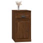 vidaXL Beistellschrank mit Schublade Braun Eichen-Optik 40x50x75 cm vidaXL Beistellschrank mit Schublade Braun Eichen-Optik 40x50x75 cm