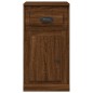 vidaXL Beistellschrank mit Schublade Braun Eichen-Optik 40x50x75 cm vidaXL Beistellschrank mit Schublade Braun Eichen-Optik 40x50x75 cm