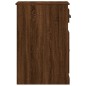 vidaXL Beistellschrank mit Schublade Braun Eichen-Optik 40x50x75 cm vidaXL Beistellschrank mit Schublade Braun Eichen-Optik 40x50x75 cm