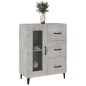 vidaXL Sideboard Betongrau 69,5x34x90 cm Holzwerkstoff vidaXL Sideboard Betongrau 69,5x34x90 cm Holzwerkstoff