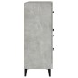 vidaXL Sideboard Betongrau 69,5x34x90 cm Holzwerkstoff vidaXL Sideboard Betongrau 69,5x34x90 cm Holzwerkstoff