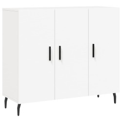 vidaXL Sideboard Weiß 90x34x80 cm Holzwerkstoff