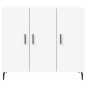 vidaXL Sideboard Weiß 90x34x80 cm Holzwerkstoff vidaXL Sideboard Weiß 90x34x80 cm Holzwerkstoff