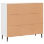 vidaXL Sideboard Weiß 90x34x80 cm Holzwerkstoff vidaXL Sideboard Weiß 90x34x80 cm Holzwerkstoff