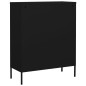 vidaXL Lagerschrank Schwarz 80x35x101,5 cm Stahl vidaXL Lagerschrank Schwarz 80x35x101,5 cm Stahl