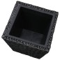 vidaXL Blumenkübel 3 Stk. Wasserhyazinthe Schwarz vidaXL Blumenkübel 3 Stk. Wasserhyazinthe Schwarz