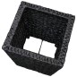vidaXL Blumenkübel 3 Stk. Wasserhyazinthe Schwarz vidaXL Blumenkübel 3 Stk. Wasserhyazinthe Schwarz