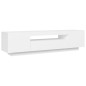 vidaXL TV-Schrank mit LED-Leuchten Weiß 160x35x40 cm vidaXL TV-Schrank mit LED-Leuchten Weiß 160x35x40 cm