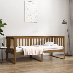 vidaXL Tagesbett Honigbraun 100x200 cm Massivholz Kiefer