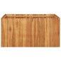 vidaXL Garten-Hochbeet 100 x 100 x 50 cm Massivholz Akazie vidaXL Garten-Hochbeet 100 x 100 x 50 cm Massivholz Akazie
