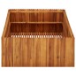 vidaXL Garten-Hochbeet 100 x 100 x 50 cm Massivholz Akazie vidaXL Garten-Hochbeet 100 x 100 x 50 cm Massivholz Akazie