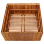 vidaXL Garten-Hochbeet 100 x 100 x 50 cm Massivholz Akazie vidaXL Garten-Hochbeet 100 x 100 x 50 cm Massivholz Akazie