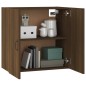 vidaXL Wandschrank Braun Eichen-Optik 60x31x60 cm Holzwerkstoff vidaXL Wandschrank Braun Eichen-Optik 60x31x60 cm Holzwerkstoff