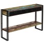 vidaXL Konsolentisch Altholz Massiv 120x30x76 cm vidaXL Konsolentisch Altholz Massiv 120x30x76 cm