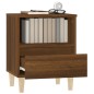 vidaXL Nachttisch Braun Eichen-Optik 40x35x50 cm vidaXL Nachttisch Braun Eichen-Optik 40x35x50 cm