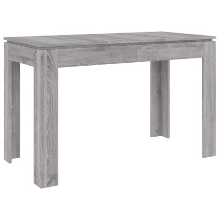 vidaXL Esstisch Grau Sonoma 120x60x76 cm Holzwerkstoff
