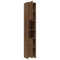 vidaXL Badezimmerschrank Braun Eichen-Optik 30x30x183,5 cm vidaXL Badezimmerschrank Braun Eichen-Optik 30x30x183,5 cm
