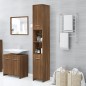 vidaXL Badezimmerschrank Braun Eichen-Optik 30x30x183,5 cm vidaXL Badezimmerschrank Braun Eichen-Optik 30x30x183,5 cm