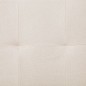 Schlafsofa mit zwei Kissen Creme Polyester Schlafsofa mit zwei Kissen Creme Polyester