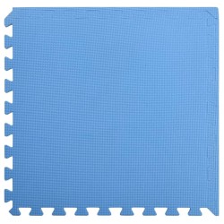vidaXL Bodenmatten 12 Stk. 4,32 m² EVA-Schaumstoff Blau