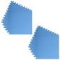 vidaXL Bodenmatten 12 Stk. 4,32 m² EVA-Schaumstoff Blau vidaXL Bodenmatten 12 Stk. 4,32 m² EVA-Schaumstoff Blau