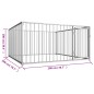 vidaXL Outdoor-Hundezwinger 200×200×100 cm vidaXL Outdoor-Hundezwinger 200×200×100 cm