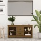 vidaXL TV-Schrank Honigbraun 103x36,5x52 cm Massivholz Kiefer vidaXL TV-Schrank Honigbraun 103x36,5x52 cm Massivholz Kiefer