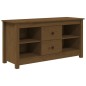 vidaXL TV-Schrank Honigbraun 103x36,5x52 cm Massivholz Kiefer vidaXL TV-Schrank Honigbraun 103x36,5x52 cm Massivholz Kiefer