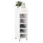 vidaXL Schuhschrank Weiß 30x35x105 cm Holzwerkstoff vidaXL Schuhschrank Weiß 30x35x105 cm Holzwerkstoff