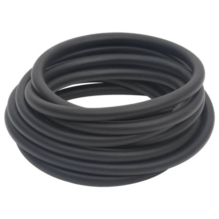 vidaXL Hybrid-Luftschlauch Schwarz 0,6" 5 m Gummi und PVC