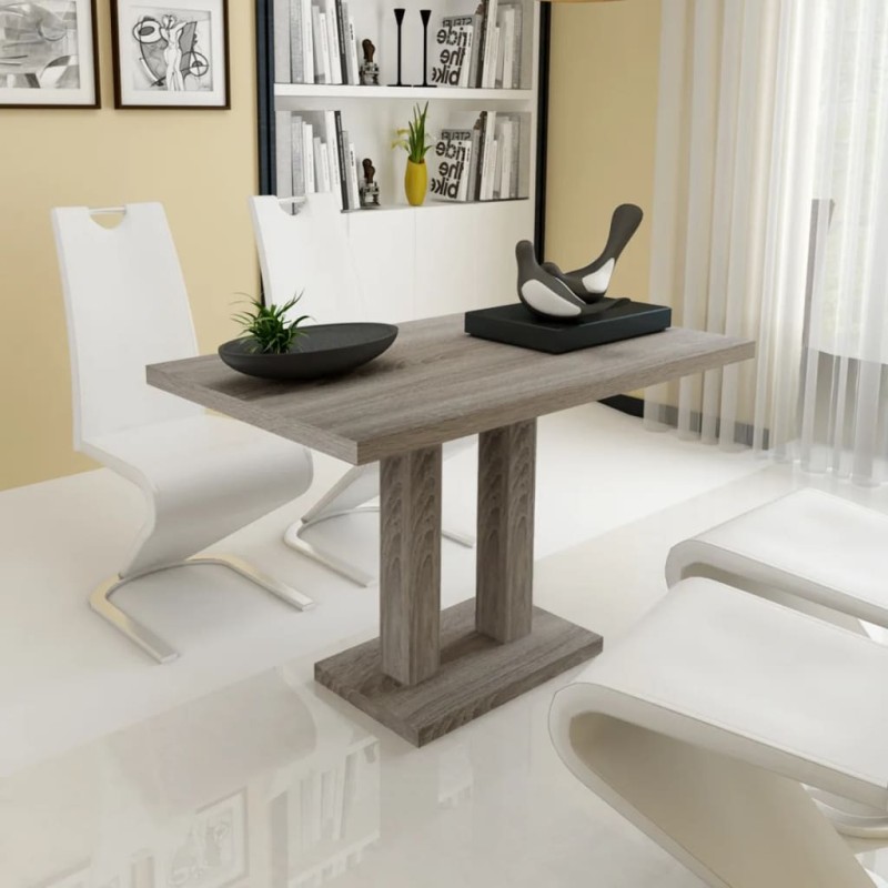vidaXL Esstisch MDF Eiche-Optik vidaXL Esstisch MDF Eiche-Optik