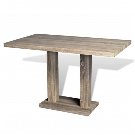 vidaXL Esstisch MDF Eiche-Optik 