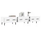 vidaXL TV-Schrank Weiß 150x36x30 cm Holzwerkstoff vidaXL TV-Schrank Weiß 150x36x30 cm Holzwerkstoff