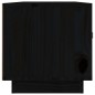 vidaXL TV-Schrank Schwarz 80x34x35 cm Massivholz Kiefer vidaXL TV-Schrank Schwarz 80x34x35 cm Massivholz Kiefer