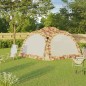 vidaXL Partyzelt mit LED und 4 Seitenwänden 3,6x3,6x2,3 m Tarnfarben vidaXL Partyzelt mit LED und 4 Seitenwänden 3,6x3,6x2,3 m Tarnfarben