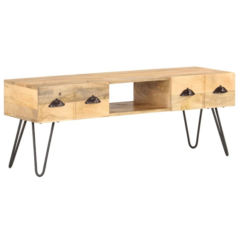 vidaXL TV-Schrank 120x35x45 cm Mango Massivholz vidaXL TV-Schrank 120x35x45 cm Mango Massivholz