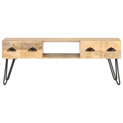 vidaXL TV-Schrank 120x35x45 cm Mango Massivholz