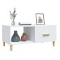 vidaXL Couchtisch Weiß 89,5x50x40 cm Holzwerkstoff vidaXL Couchtisch Weiß 89,5x50x40 cm Holzwerkstoff